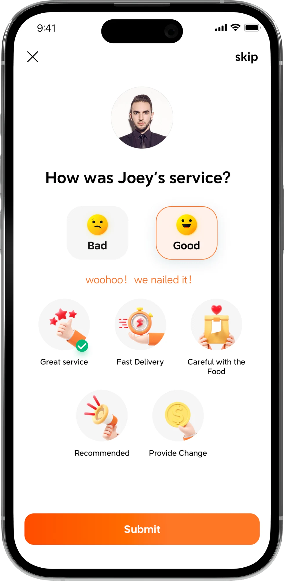 DiDi Food 评价流程